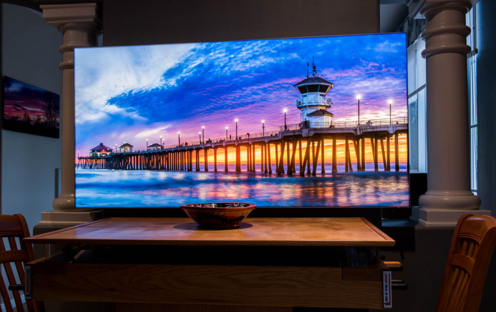 Công nghệ LED dùng trong tranh điện: phân loại và tuổi thọ