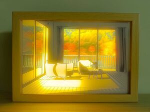 Hệ thống đèn LED trong tranh điện hoạt động như thế nào?