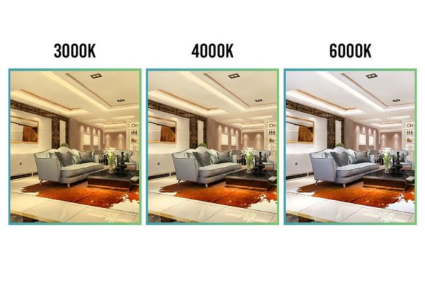 Nhiệt độ màu LED (3000K – 4000K – 6000K) ảnh hưởng gì đến tranh điện và cách chọn chuẩn chuyên gia