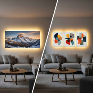 Tranh Điện 1 Tấm Và Tranh Điện Bộ Nên Chọn Loại Nào?