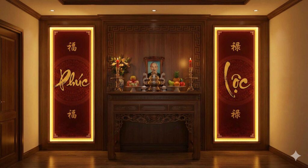 Tranh Điện Thờ Phật, Tranh Điện Phòng Thờ