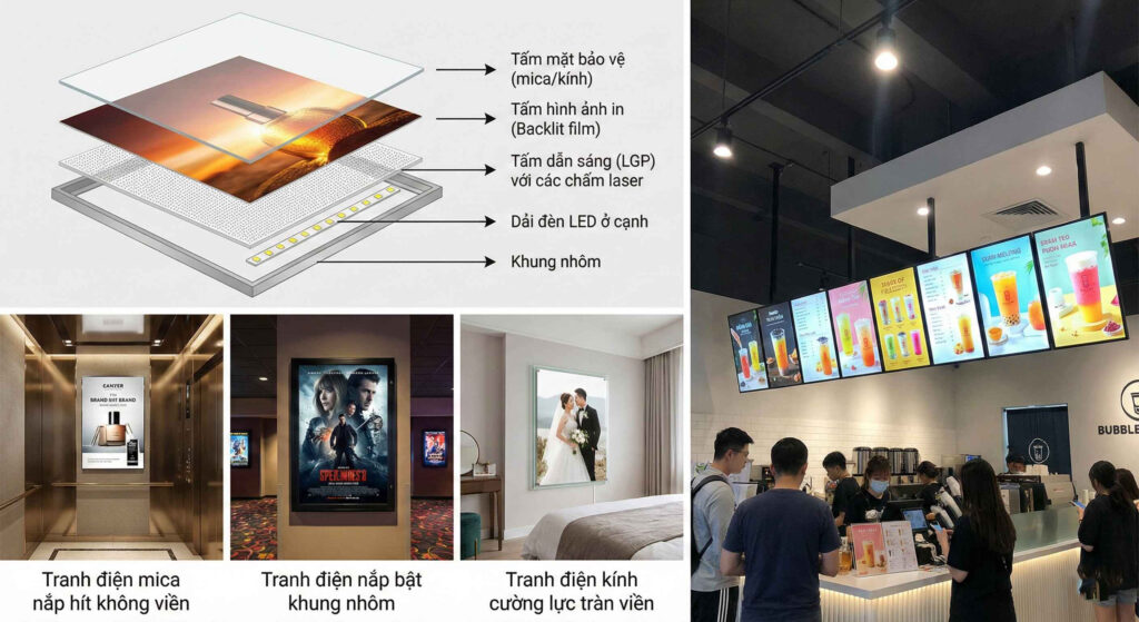 Tranh Điện Treo Tường: Giải Pháp Ánh Sáng Đột Phá Cho Không Gian Hiện Đại