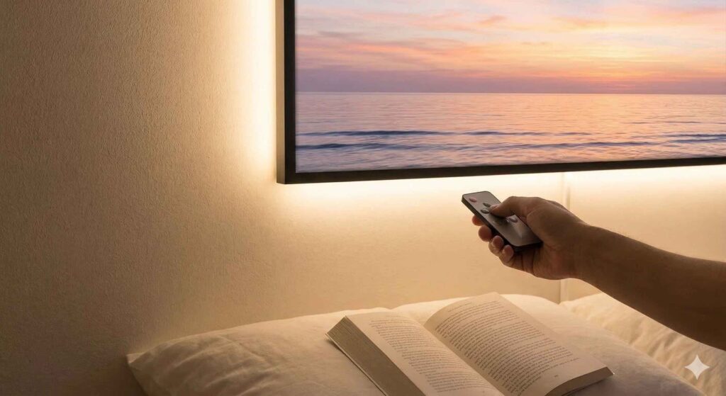 Bí Quyết Về Tranh Điện Cho Phòng Ngủ: Chọn Ánh Sáng Và Chủ Đề Thế Nào Cho Hợp?