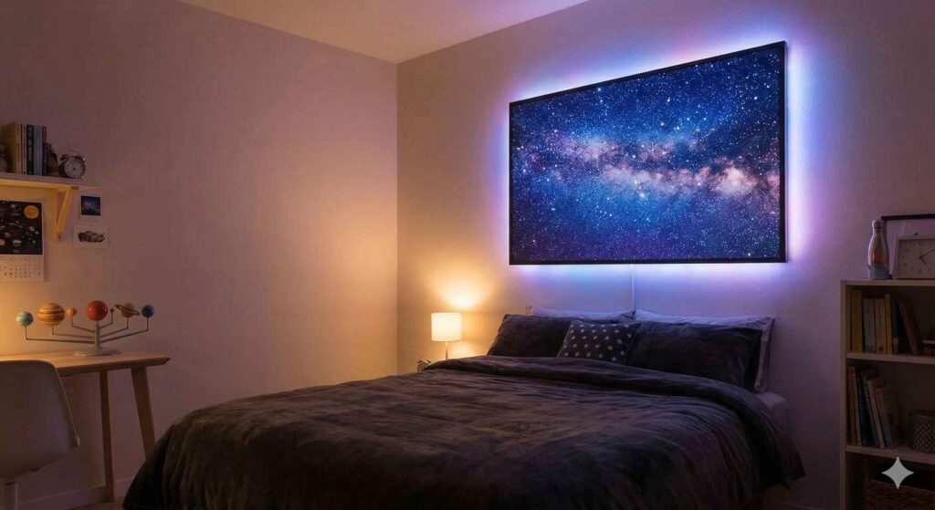 Bí Quyết Về Tranh Điện Cho Phòng Ngủ: Chọn Ánh Sáng Và Chủ Đề Thế Nào Cho Hợp?