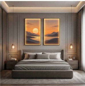 Cách Bố Trí Tranh Điện Để Không Gian Trở Nên Sang Trọng Hơn