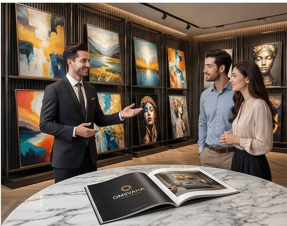 Cách Bố Trí Tranh Điện Để Không Gian Trở Nên Sang Trọng Hơn