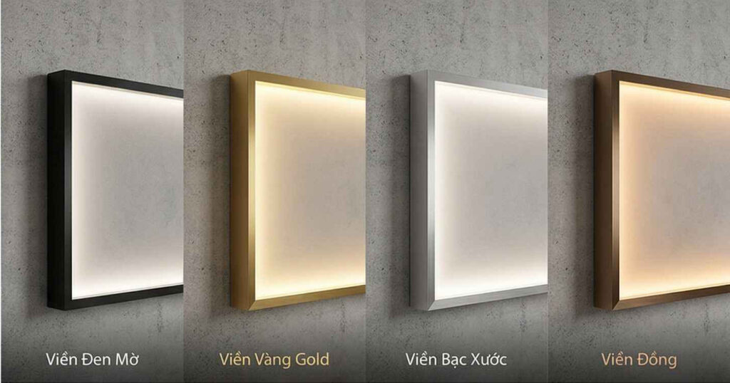 Chọn Màu Khung Tranh Điện Sao Cho Hài Hòa Nội Thất Đẳng Cấp