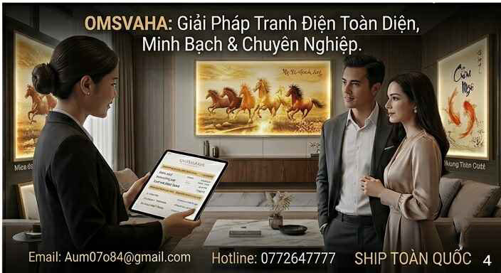 Doanh Nghiệp Nên Chọn Tranh Điện Sản Xuất Sẵn Hay Đặt Làm Theo Yêu Cầu Tối Ưu