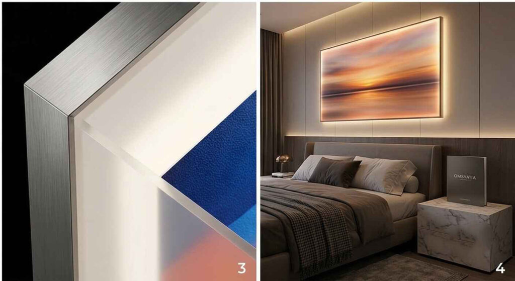 Tranh Điện Trong Trang Trí Nội Thất Cao Cấp Có Gì Khác Biệt?