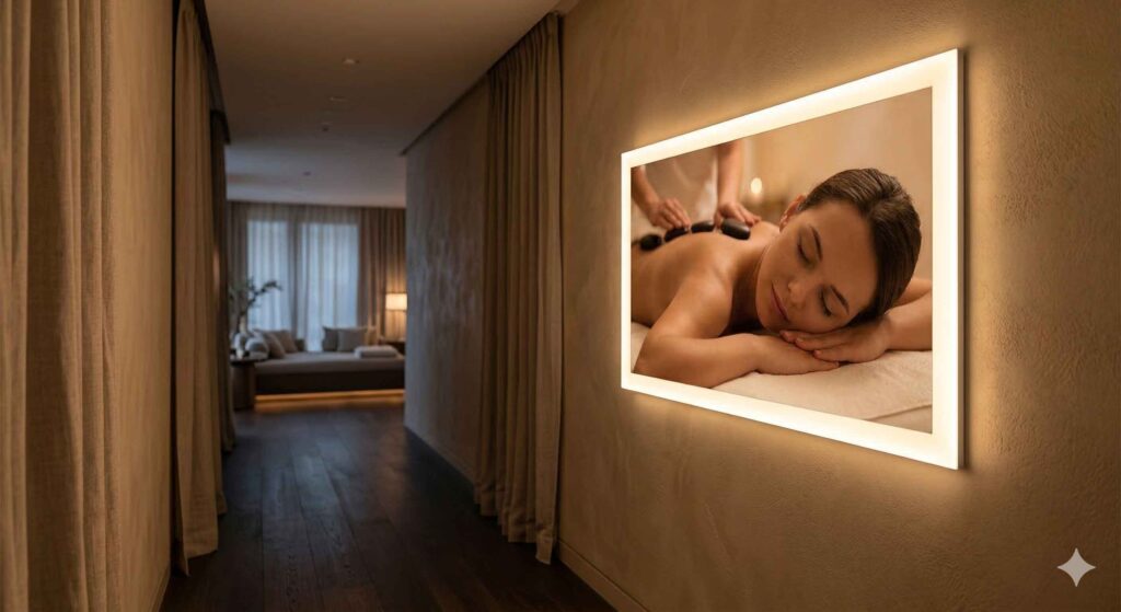 Ứng Dụng Tranh Điện Trong Quán Cà Phê, Nhà Hàng, Spa Để Thu Hút Khách Hàng