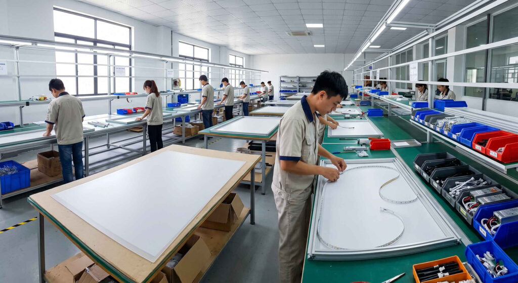 Vì Sao Xưởng Sản Xuất Trực Tiếp Quyết Định Chất Lượng Tranh Điện