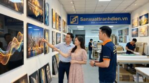 Hướng dẫn chọn tranh điện phù hợp theo từng ngân sách